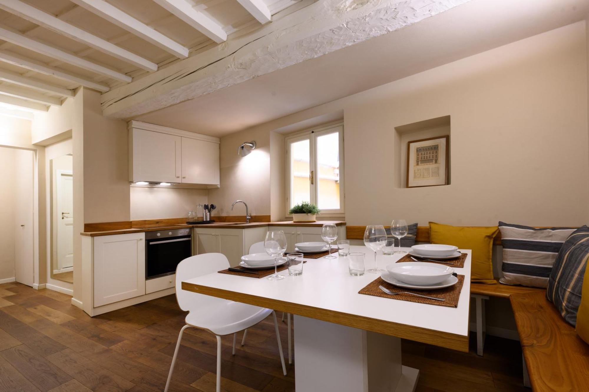 Santa Croce Charming Apartment Флоренция Экстерьер фото